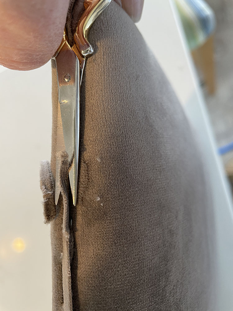 How to Upholster Dining Chairs with Piping Living a Real Life